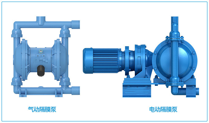 氣動隔膜泵和電動隔膜泵圖片