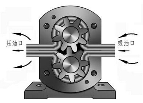 齒輪油泵不上油的原因圖片